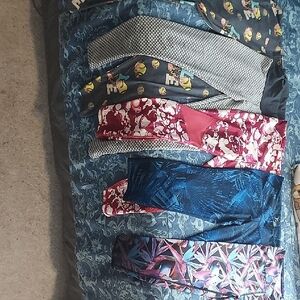 Colorful Patterned Leggings Set